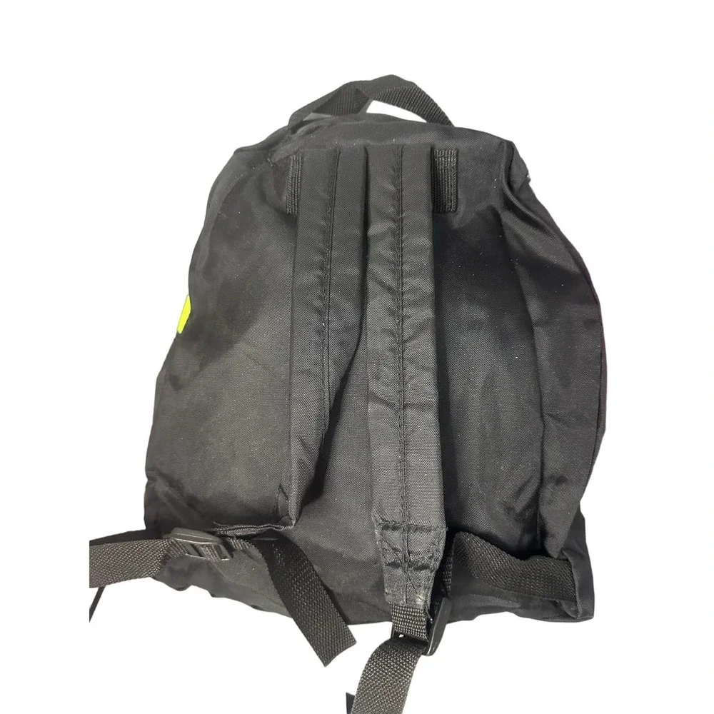 Vintage NWT Trendy Backpack, Neon Green Abstract from the 90's Y2K Millennial - Picture 3 of 9